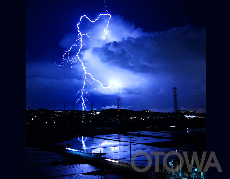 雷写真コンテスト 音羽電機工業